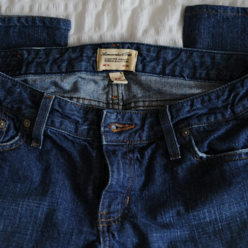 90s wide leg jean, abercombie and fitch